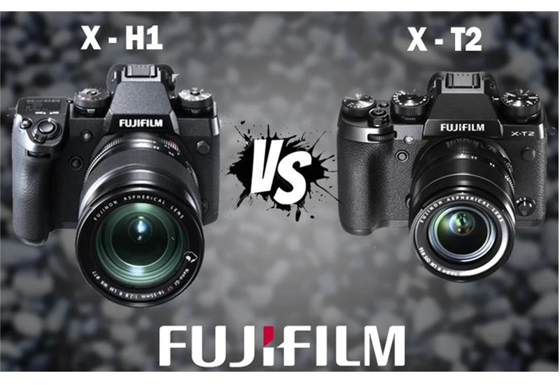 So sánh máy ảnh Fujifilm X-H1 và Fujifilm X-T2?