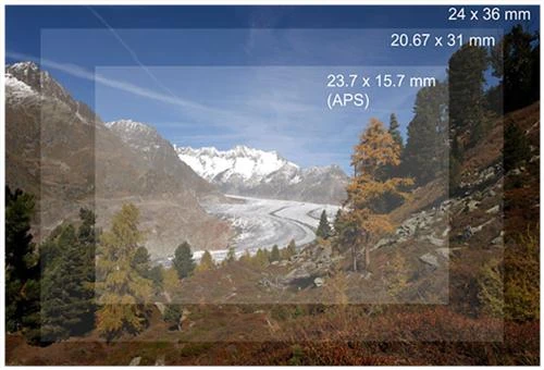 Phân biệt giữa ống kính full-frame và crop