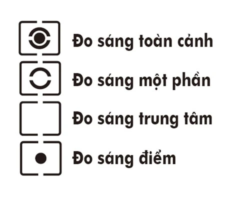 Các chế độ đo sáng cần biết trong máy ảnh