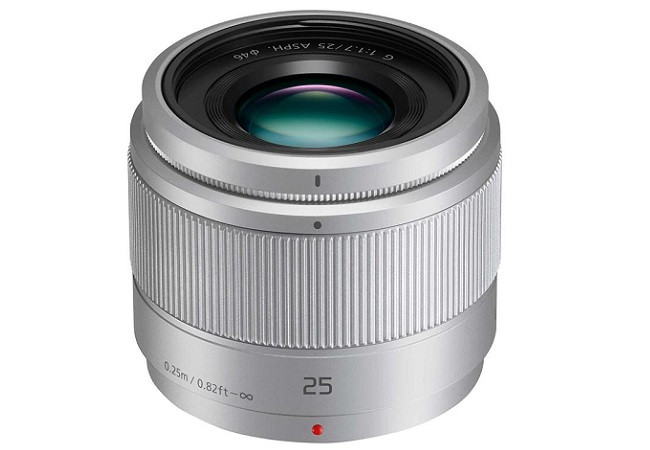 Ống Kính Panasonic Lumix G 25mm f/1.7 ASPH (Bạc)