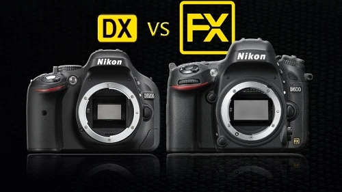 Sự khác nhau giữa định dạng DX và FX của Nikon