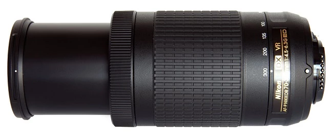 Ống Kính Nikon AF-P DX NIKKOR 70-300mm F/4.5-6.3G ED VR (Nhập Khẩu)