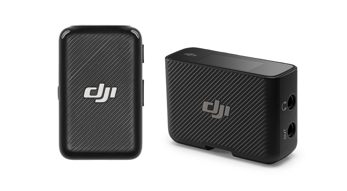 Bộ thu của DJI Mic tích hợp màn hình cảm ứng cho phedp quan sát trực quan